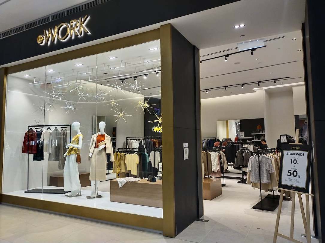 @WORK fashion store at Pavilion Bukit Jalil by Hypro Renovation