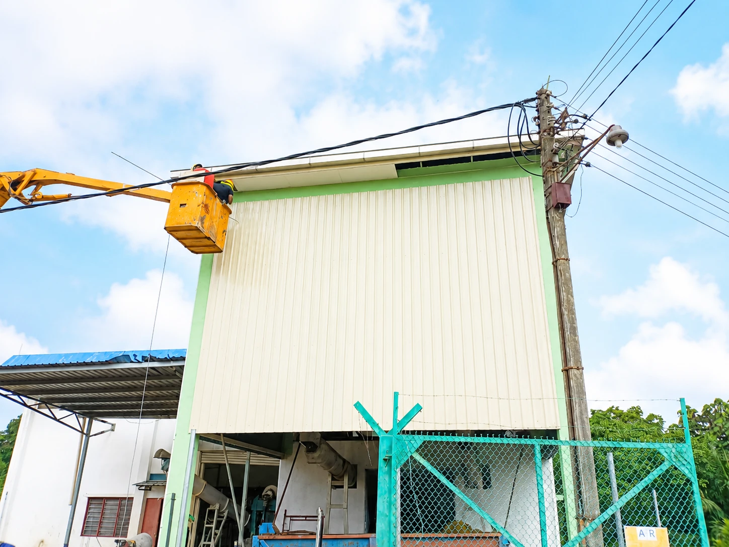 Ijob Selangor factory building cladding by Hypro Renovation